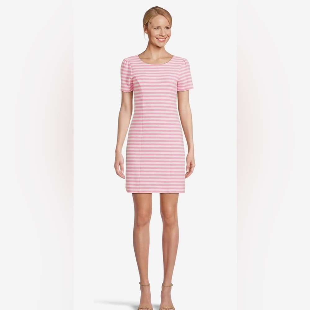 Lilly Pulitzer Pemberly Pink Striped Dress NWOT